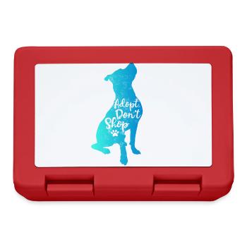 Adopt Don't Shop - Lunchbox - red - Front