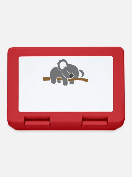 Koala just do it later print design - Brotdose - Rot