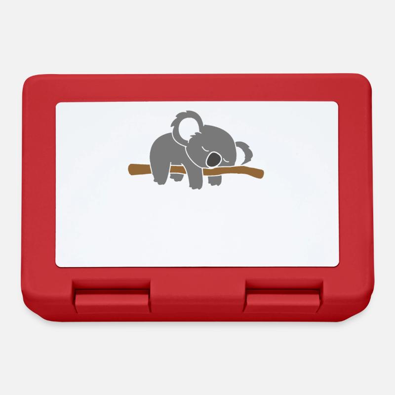 Koala just do it later print design - Brotdose - Rot