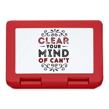 Mindset - Brotdose - Rot - Vorne