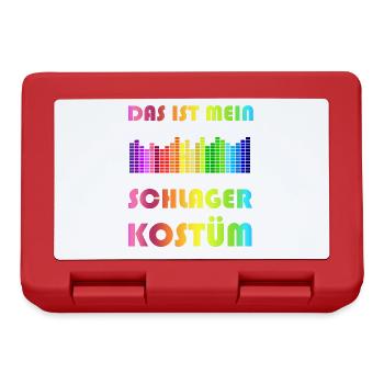This is my Popular Costume - Lunchbox - red - Front