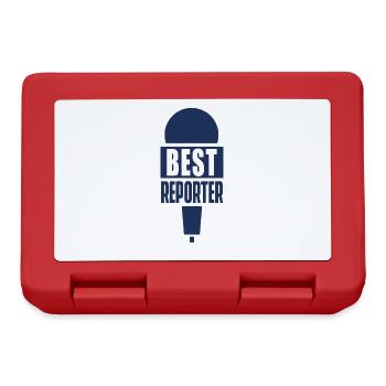 Correspondent press journalist report reporter - Lunchbox - red - Front