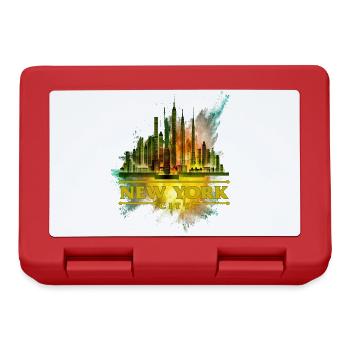 New York - Lunchbox - red - Front