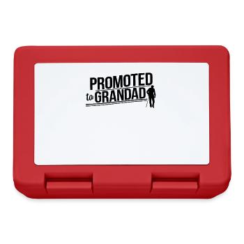 Promoted to grandfather grandpa grandpa grandpa grandpa - Lunchbox - red - Front