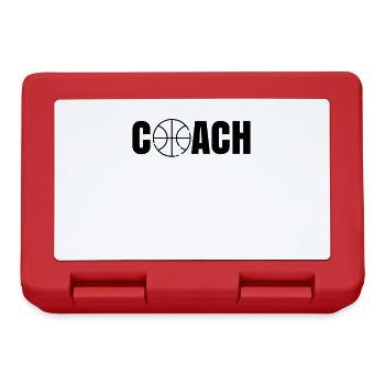 Basketball coach basketball coach coach team - Lunchbox - red - Front