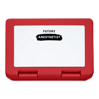 Future anesthesiologist anesthetist anesthesia - Lunchbox - red - Front