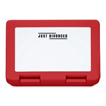 Divorcée divorce divorce Mariage Séparés - Boîte à goûter - rouge - Devant