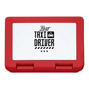 Meilleur chauffeur de taxi Taxis Taxi Company Taxi - Boîte à goûter - rouge - Devant