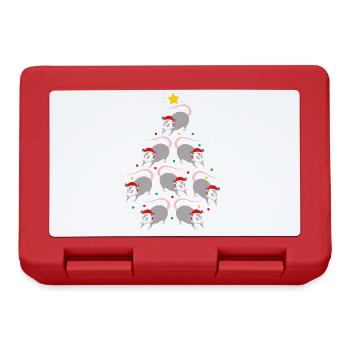 opossum - Lunchbox - red - Front
