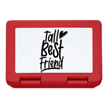 Great Best Friend Friendship Friends - Lunchbox - red - Front