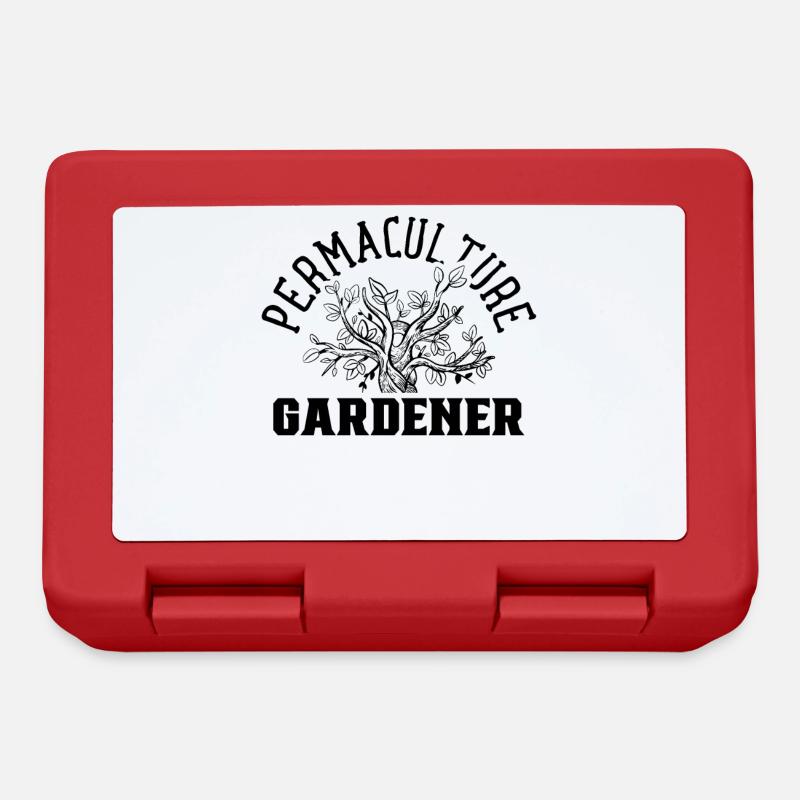 Permaculture Jardinage Jardinage - Boîte à goûter - rouge
