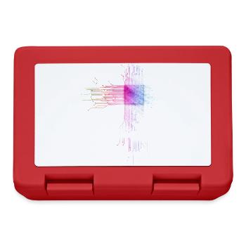 Programmer CPU Motif - Lunchbox - red - Front