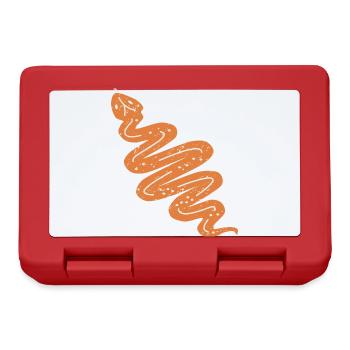 DOWN UNDER SNAKE - Lunchbox - red - Front