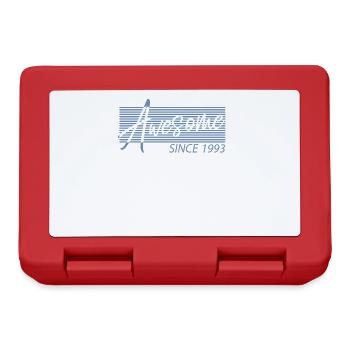 Awesome Since 1993 Birthday Retro - Lunchbox - red - Front