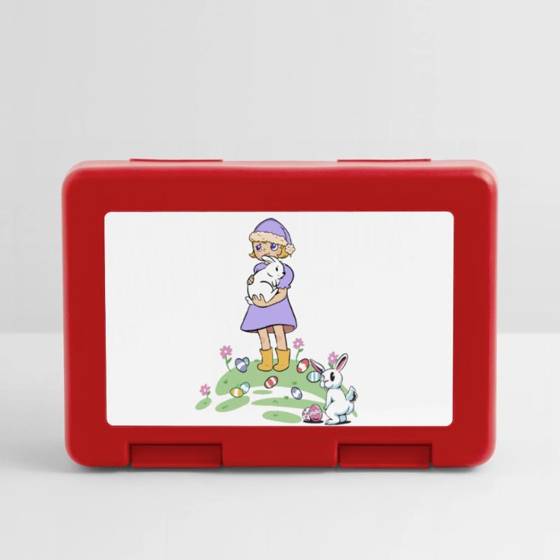 Easter Easter Bunny Kids Rabbit Easter Eggs Eggs Lunchbox