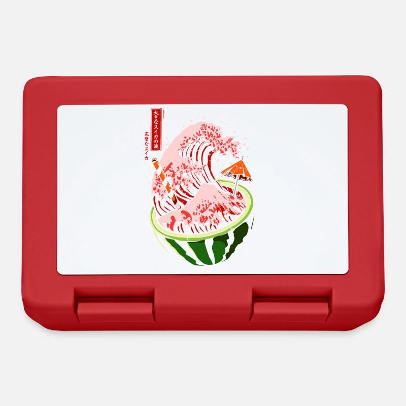 Kanagawa Japan Watermelon - Lunchbox - red