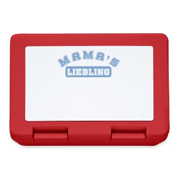 Mama's Liebling rosa Geschenk Mama Sohn Tochter - Brotdose - Rot - Vorne