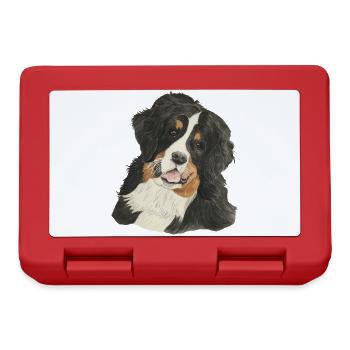 Bernese Mountain Dog - Lunchbox - red - Front