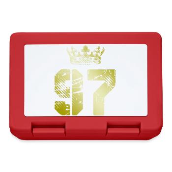 97 Number crown - Lunchbox - red - Front