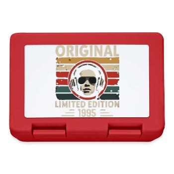 Original 1995 Retro Anniversary 1995 Vintage 1995 - Lunchbox - red - Front