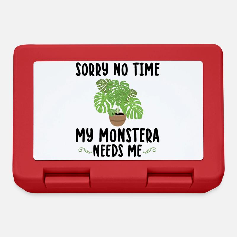 Monstera - Brotdose - Rot