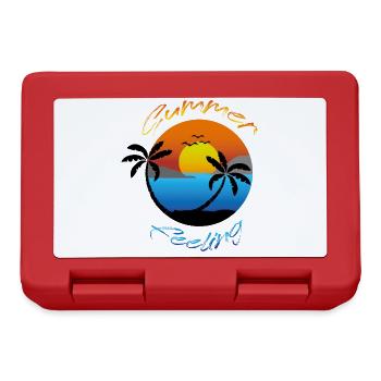 Summer feeling 2022 - Lunchbox - red - Front