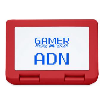 Je Suis Né Gamer ADN - Lunchbox - red - Front