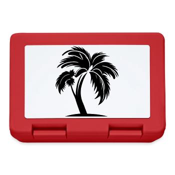 Symbole de Palm Island - Boîte à goûter - rouge - Devant