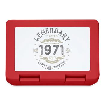 1971 Anniversary legendary since 1971 - Lunchbox - red - Front