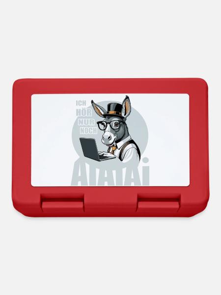 All I hear is AI AI AI - Lunchbox - red