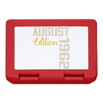 Anniversary August 1962 - Limited Edition August 1962 - Lunchbox - red - Front
