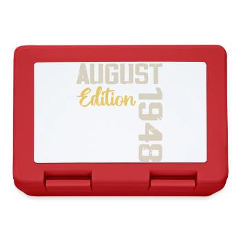 Anniversaire Août 1948 - Edition Limitée Août 1948 - Boîte à goûter - rouge - Devant