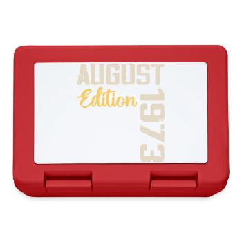 Anniversary August 1973 - Limited Edition August 1973 - Lunchbox - red - Front