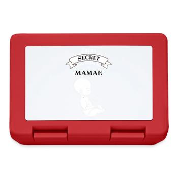 Mommy's Secret: Baby in the Belly - Lunchbox - red - Front
