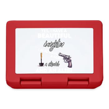 Daughter Gun Shovel Alibi - Brotdose - Rot - Vorne