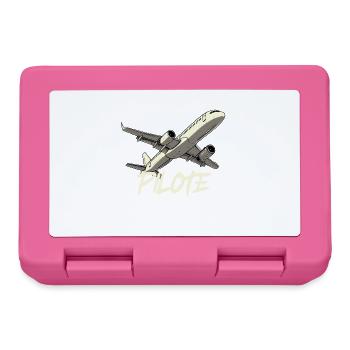 Pilote imparfait mais prêt à voler - Boîte à goûter - rose - Devant