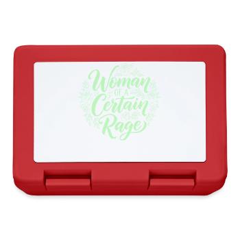 Feminism Saying Shirt for Strong Women - Lunchbox - red - Front