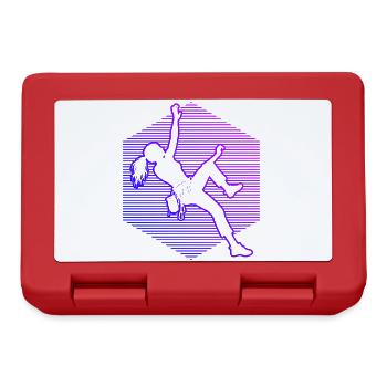 The mountaineers and climbers fit together - Lunchbox - red - Front