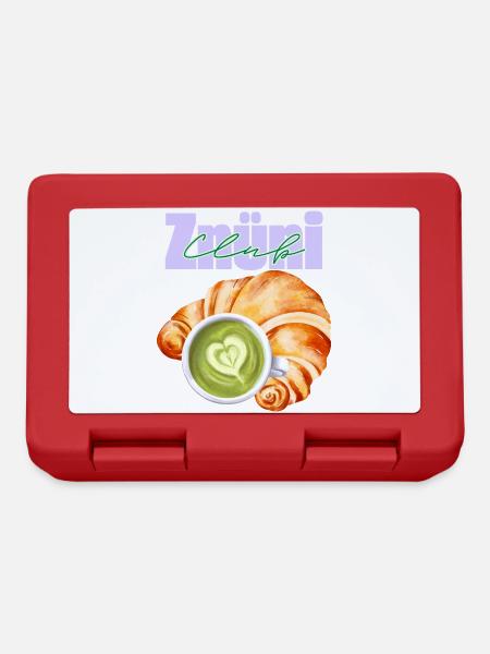 Znüni Club Matcha - Brotdose - Rot