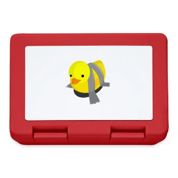 Duck duct tape artisan funny - Lunchbox - red - Front
