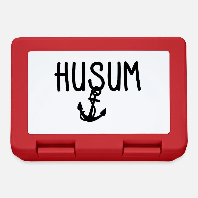 Husum - Brotdose - Rot