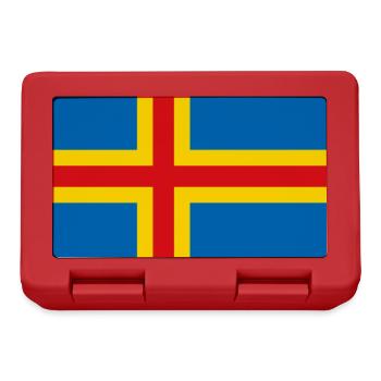 Åland Islands - Lunchbox - red - Front