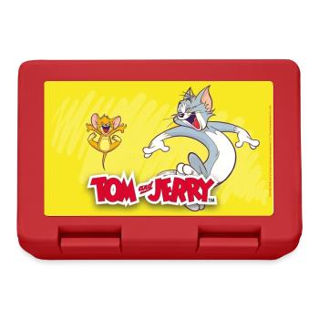 Tom and Jerry Happiness - Lunchbox - red - Front