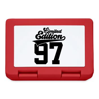 29TH BIRTHDAY LIMITED EDITION 1997 - Lunchbox - red - Front