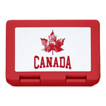 Canada - Boîte à goûter - rouge - Devant