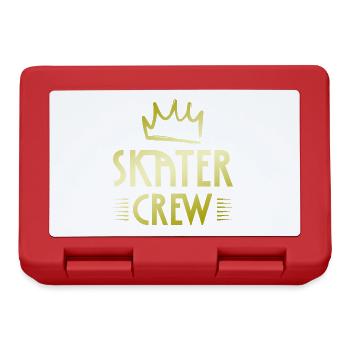 Skater Crew - Brotdose - Rot - Vorne