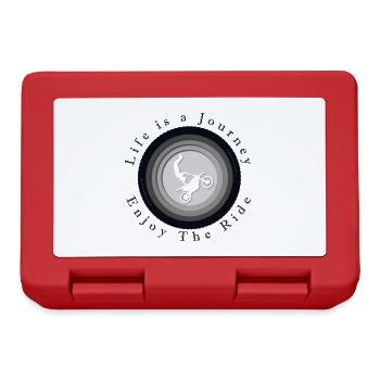 Motorbike - Lunchbox - red - Front