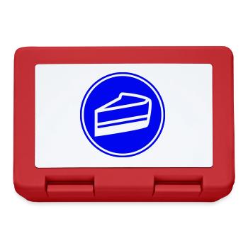Cake cheesecake - Lunchbox - red - Front