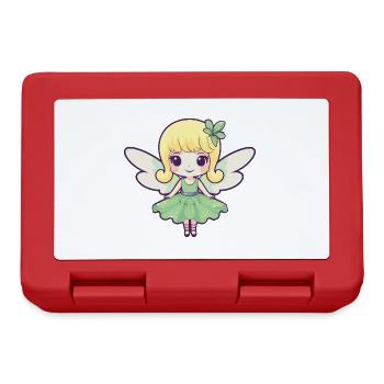 Fée Bande Dessinée Mignon - Boîte à goûter - rouge - Devant