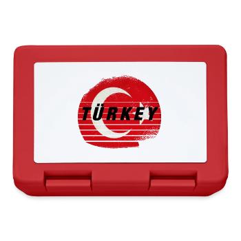 Türkey, Turquie - Boîte à goûter - rouge - Devant